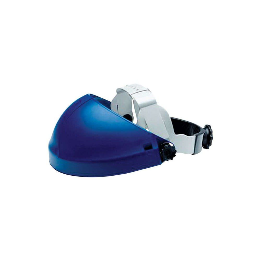 Blue Polycarbonate Ratchet Adjustment Deluxe Headgear 2407971