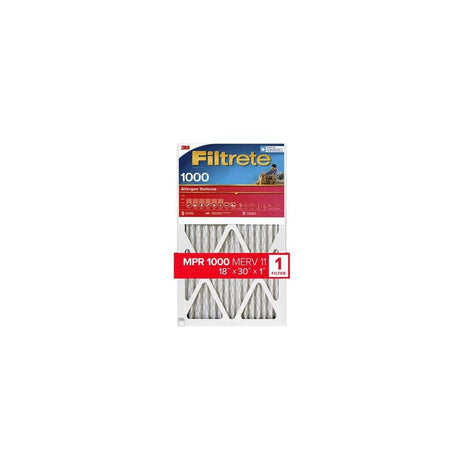 Filtrete Air Filter Allergen Defense 18 Inch x 30 Inch x 1 Inch 4 Pack AL28-4