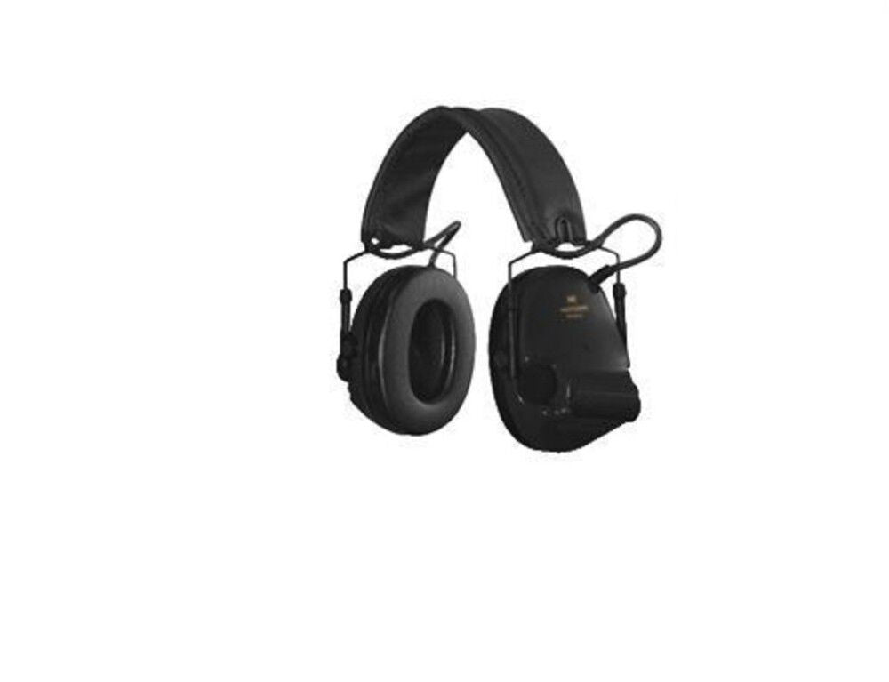 Foldable Black Hearing Defender MIL/LE Tactical Headset MT20H682FB-09 SV