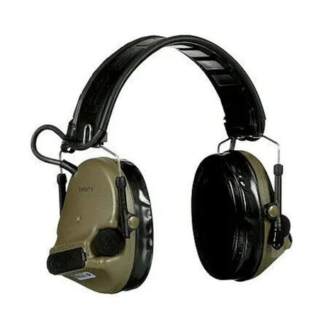 PELTOR ComTac V Foldable Olive Drab Green Hearing Defender MIL/LE Tactical Headset MT20H682FB-09 GN