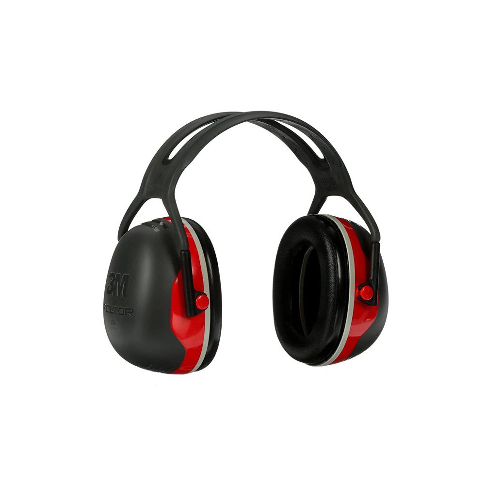 Peltor X Series 28 dB Black/Red Soft Foam Earmuff 1 Pair 2407104