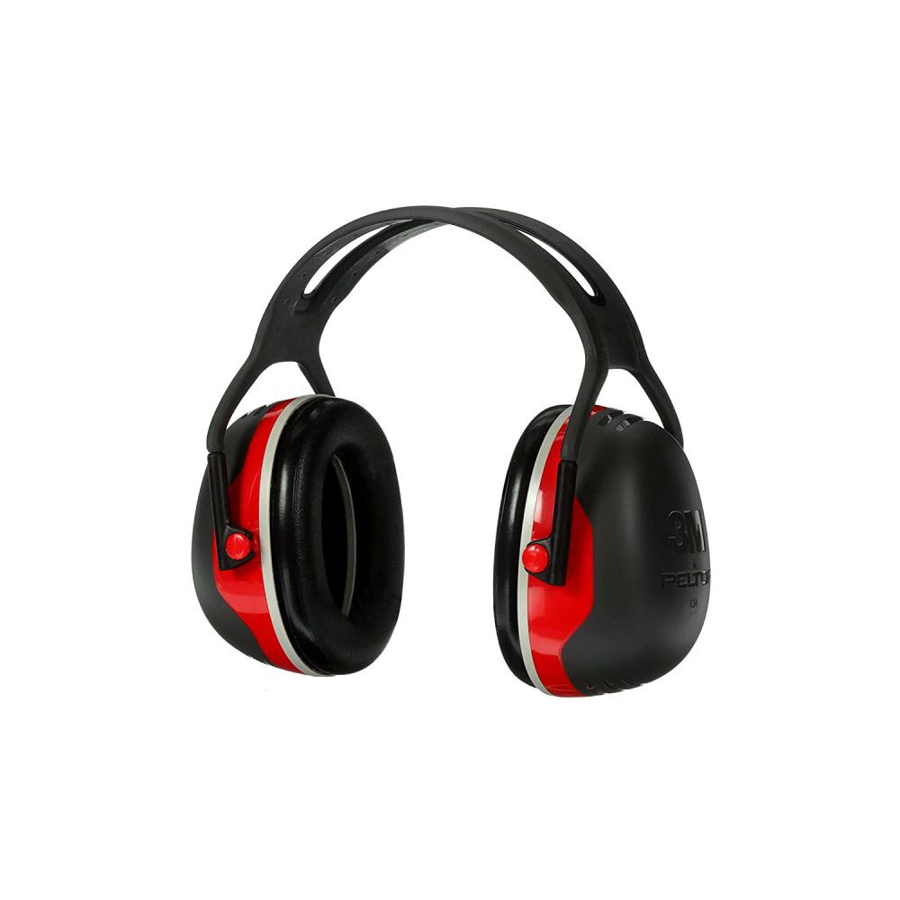 Peltor X Series 28 dB Black/Red Soft Foam Earmuff 1 Pair 2407104