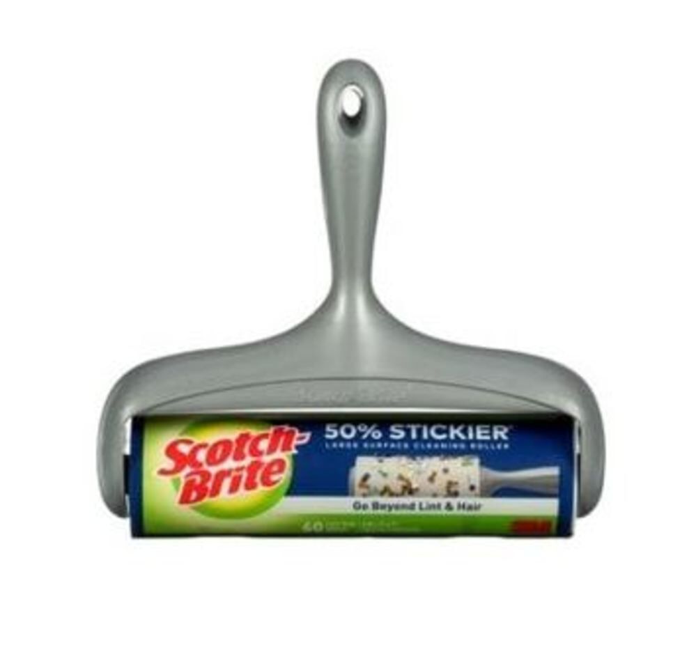 Scotch Brite 8in 50% Stickier Large Surface Lint Roller 8952871