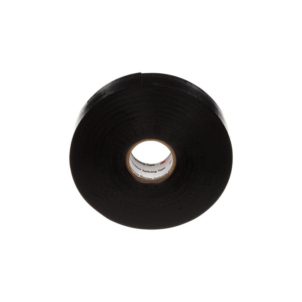 Scotch Splicing Tape 0.75in x 30' Linerless Rubber Black 3014271