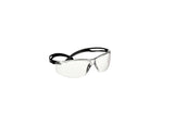 SecureFit 500 Series Black Temples Clear Anti-Fog/Anti- Scratch Lens Protective Eyewear SF501AF-BLK