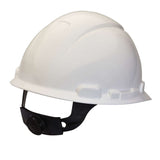 White Ratchet Adjustment Non Vented Hard Hat 2139228