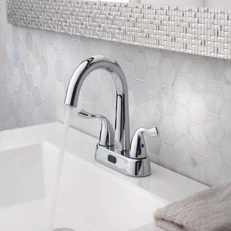 Bathroom Sink Faucet Chrome 2 Handle 4000485