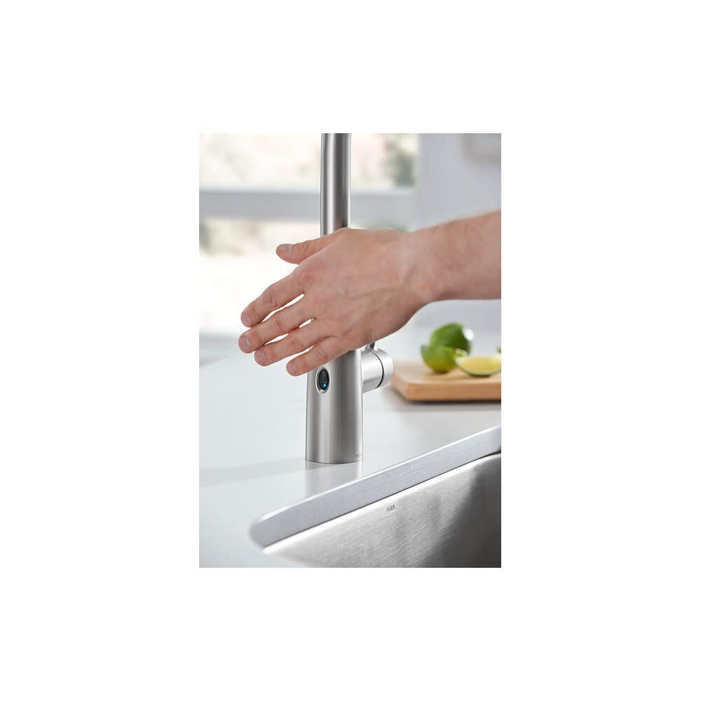 Sperry MotionSense Kitchen Faucet Spot Resist Stainless 87696EWSRS