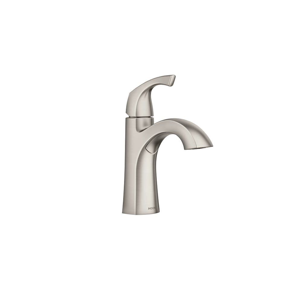 Lindor Bathroom Faucet Spot Resist Nickel 1 Handle High Arc 84505SRN