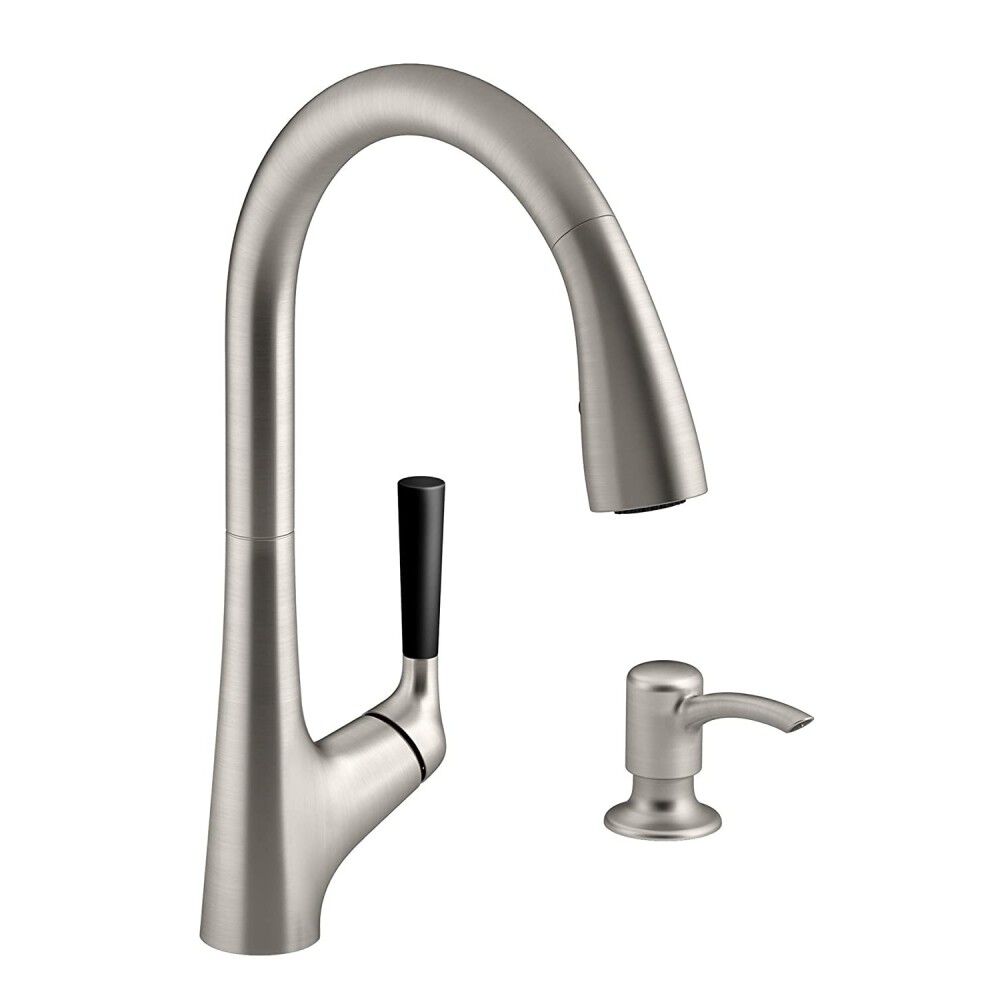 Malleco Kitchen Sink Faucet Vibrant Stainless 1 Handle 4005332