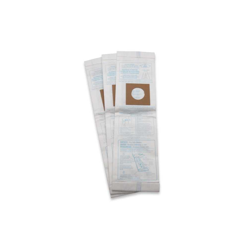 Type A Allergen Vacuum Bag 3-Pack - 4010100A 4010100A