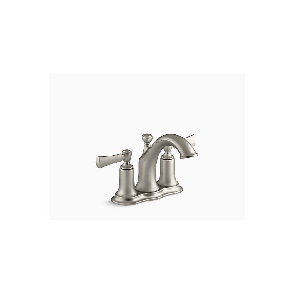 Elliston Bathroom Sink Faucet Nickel 2 Handle Centerset 4011445