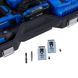 XTR 24-volt 3-Tool Brushless Power Tool Combo Kit with Hard Case (2-Batteries Included and Charger Included) KXLC 3024A-03