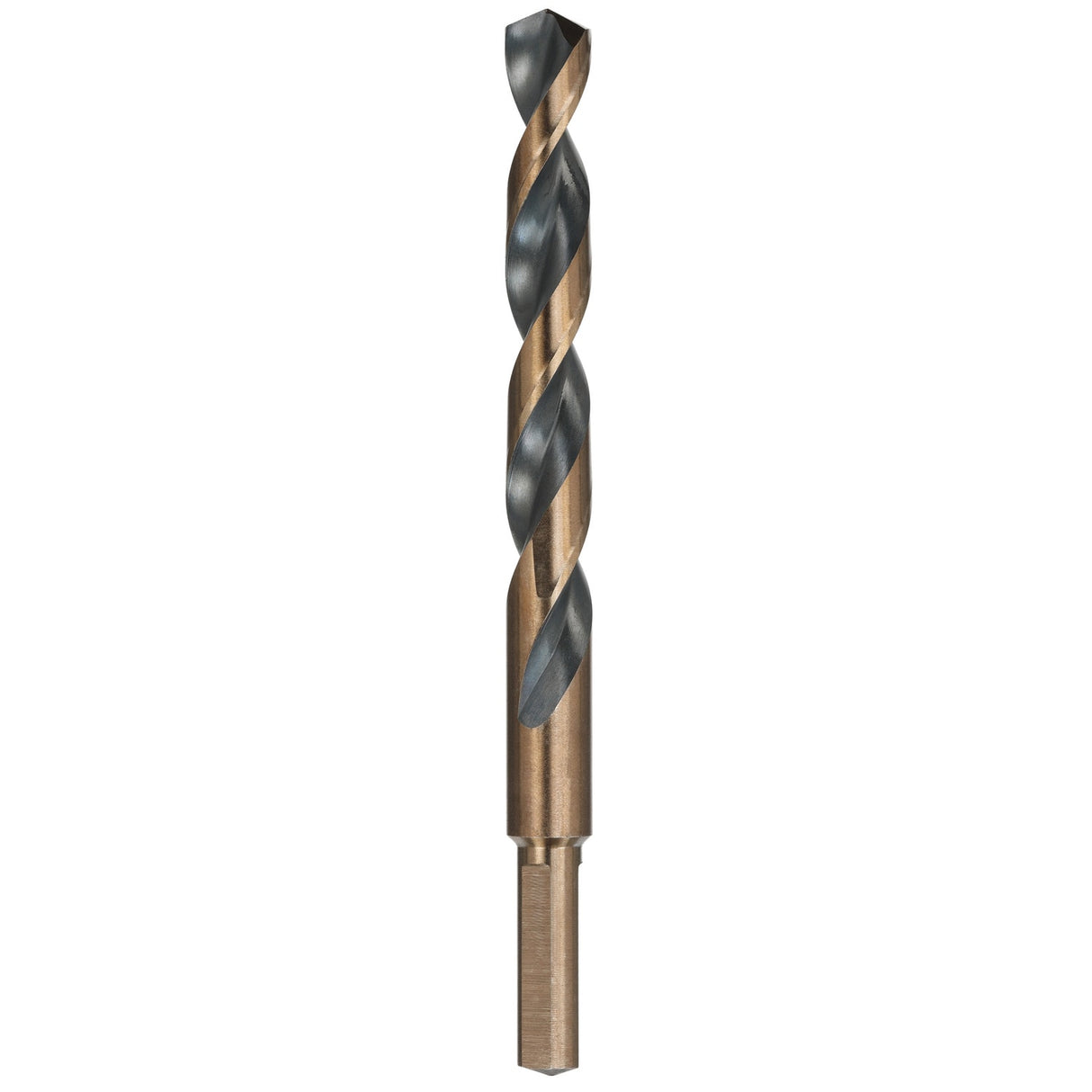 1/2-in x 6-1/8-in Black and Gold Coated Hss Jobber Length Twist Drill Bit DW1132  G