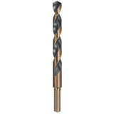 13/32-in x 5-3/8-in Black and Gold Coated Hss Jobber Length Twist Drill Bit DW1126  G