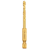 11/64-in x 2-15/16-in Titanium Nitride Coated Hss Jobber Length Twist Drill Bit DD5111