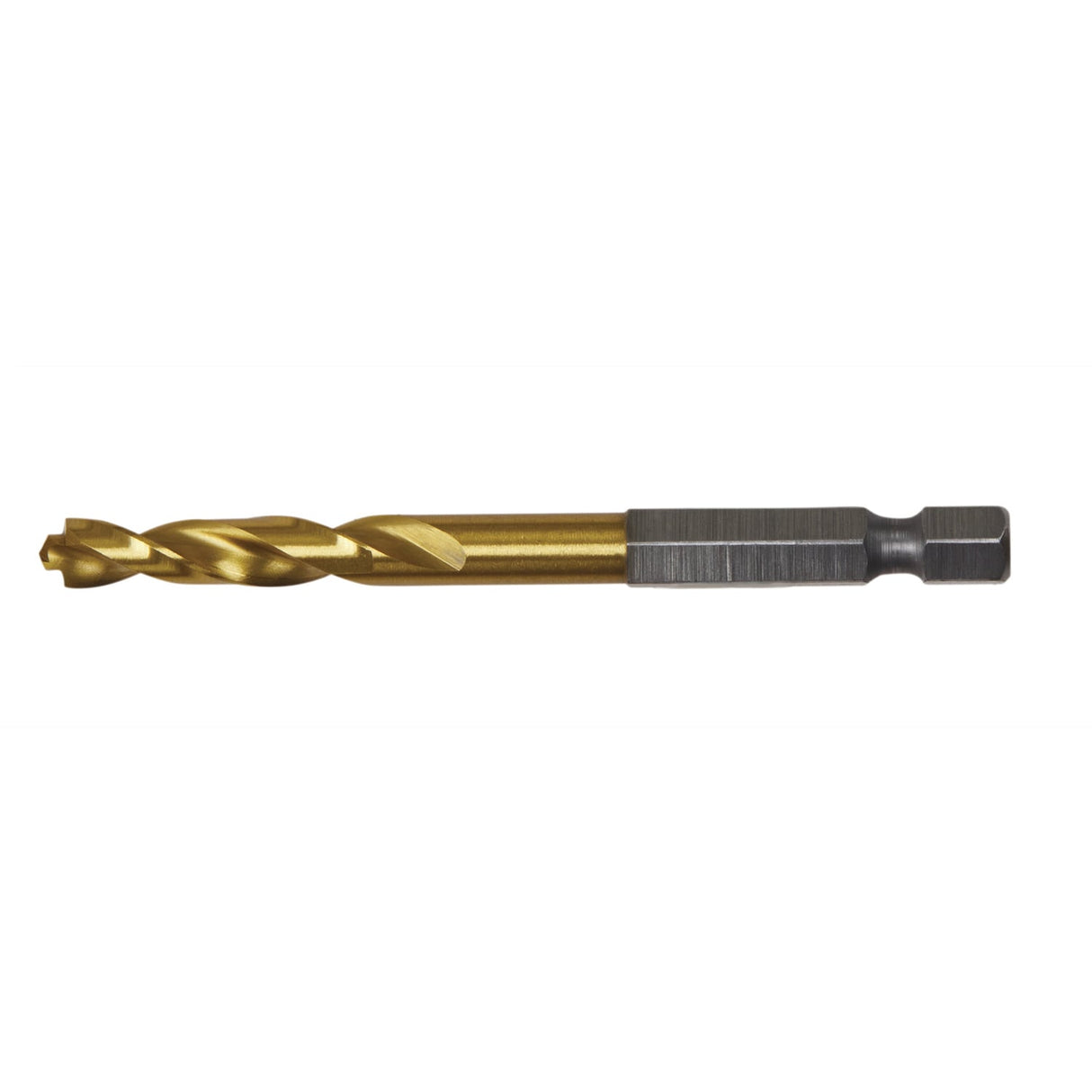 13/64-in x 4-in Titanium Nitride Coated Hss Jobber Length Twist Drill Bit DD5113