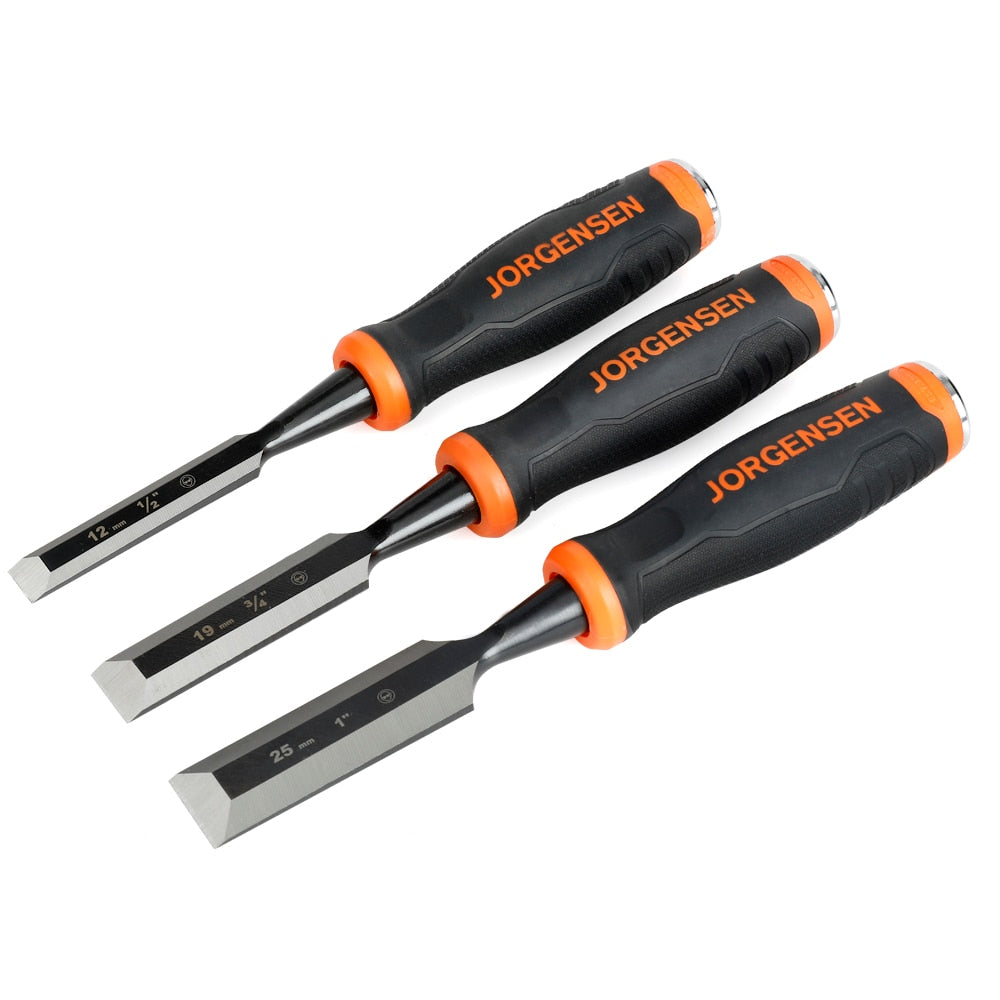 3-Pack Woodworking Chisels Set 70450