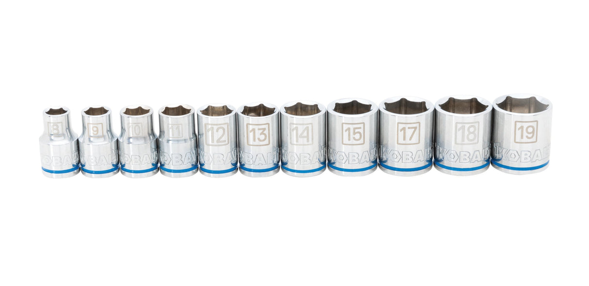 3/8-in Drive Metric Shallow Socket Set (11-Pieces) 81716