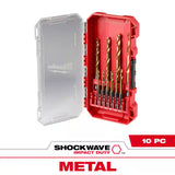 Cobalt Red Helix Drill Bit Set for Drill Drivers (12-Piece)