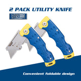 2-Pack 18Mm 2-Blade Folding Utility Knife 81750