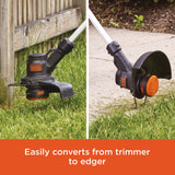 20-volt Max Cordless Battery String Trimmer and Leaf Blower Combo Kit 1.5 Ah (Battery & Charger Included) LCC222