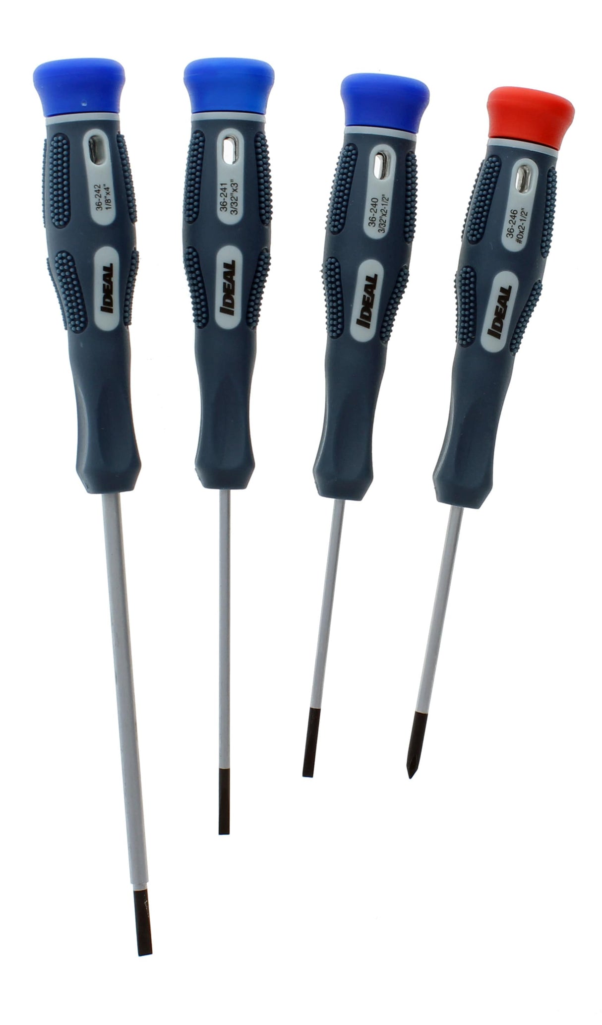 4-Piece Plastic Handle Phillips Screwdriver Set 36-249