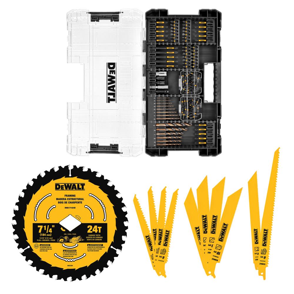 Screwdriver Bit Set (111-Piece) DWALWMSTSET