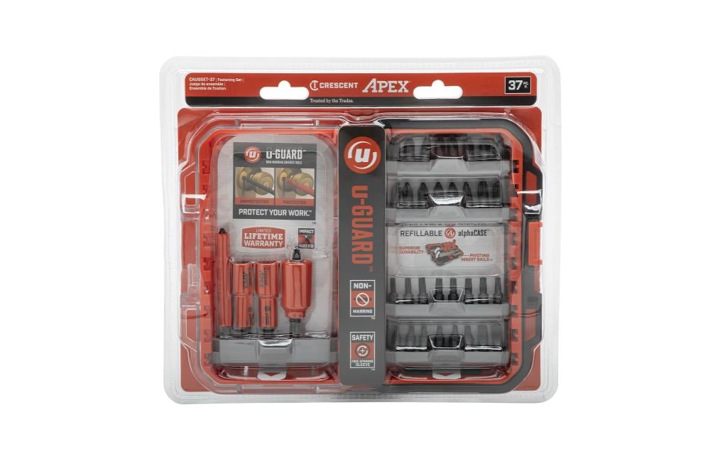 U-GUARD Impact Driver Bit (37-Piece) CAUGSET-37