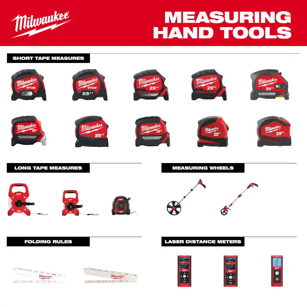 5 M/16 Ft. X 1-3/16 In. Compact Wide Blade Tape Measure with 15 Ft. Reach