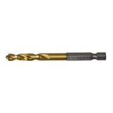 7/32-in x 3-1/8-in Titanium Nitride Coated Hss Jobber Length Twist Drill Bit DD5114