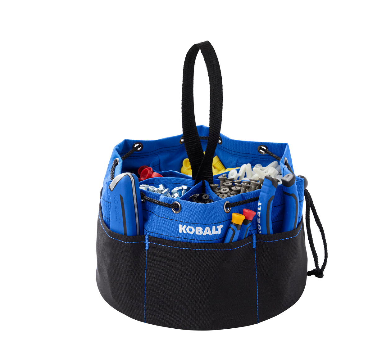 Blue Black Polyester 10-in Accessory Tool Bag GP-62577B