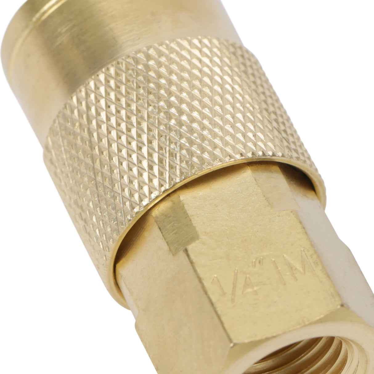 Brass Coupler (F) 1/4-in Industrial SGY-AIR23NB