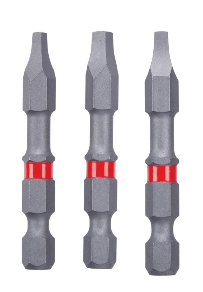 2-in Square/Robertson Screwdriver Bit Set (3-Piece) CMAF2SQ-3