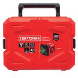 Green 55-ft Self-Leveling Outdoor Cross Beam Line Generator Laser Level (Accessories Included) CMHT77630