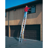 D1100-2 24-ft Aluminum Type 3- 200-lb Load Capacity Extension Ladder D1124-2