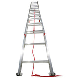 D1100-2 28-ft Aluminum Type 3-200-lb Load Capacity Extension Ladder D1128-2