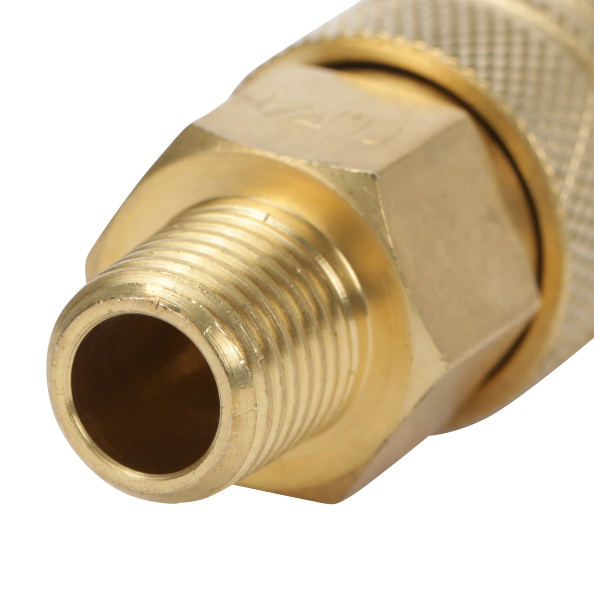 Brass NPT Coupler (M) 1/4-in Universal SGY-AIR203