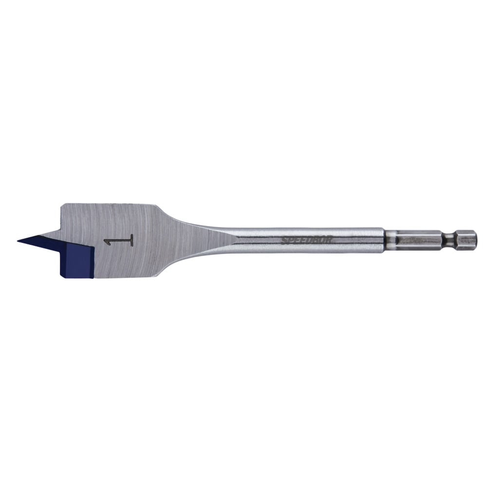 Standard length 1-in x 6-in Woodboring Spade Drill Bit 88816BX