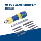 Ratcheting multi-tool Screwdriver Bit Set (19-Piece) 42453