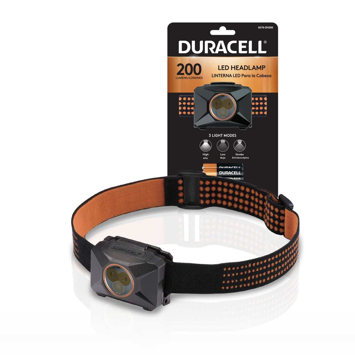 200-Lumen LED Headlamp (Battery Included) 8579-DH200