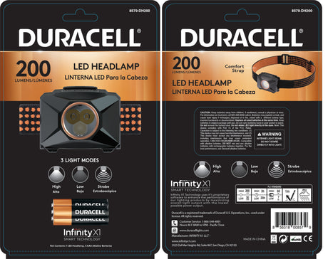 200-Lumen LED Headlamp (Battery Included) 8579-DH200