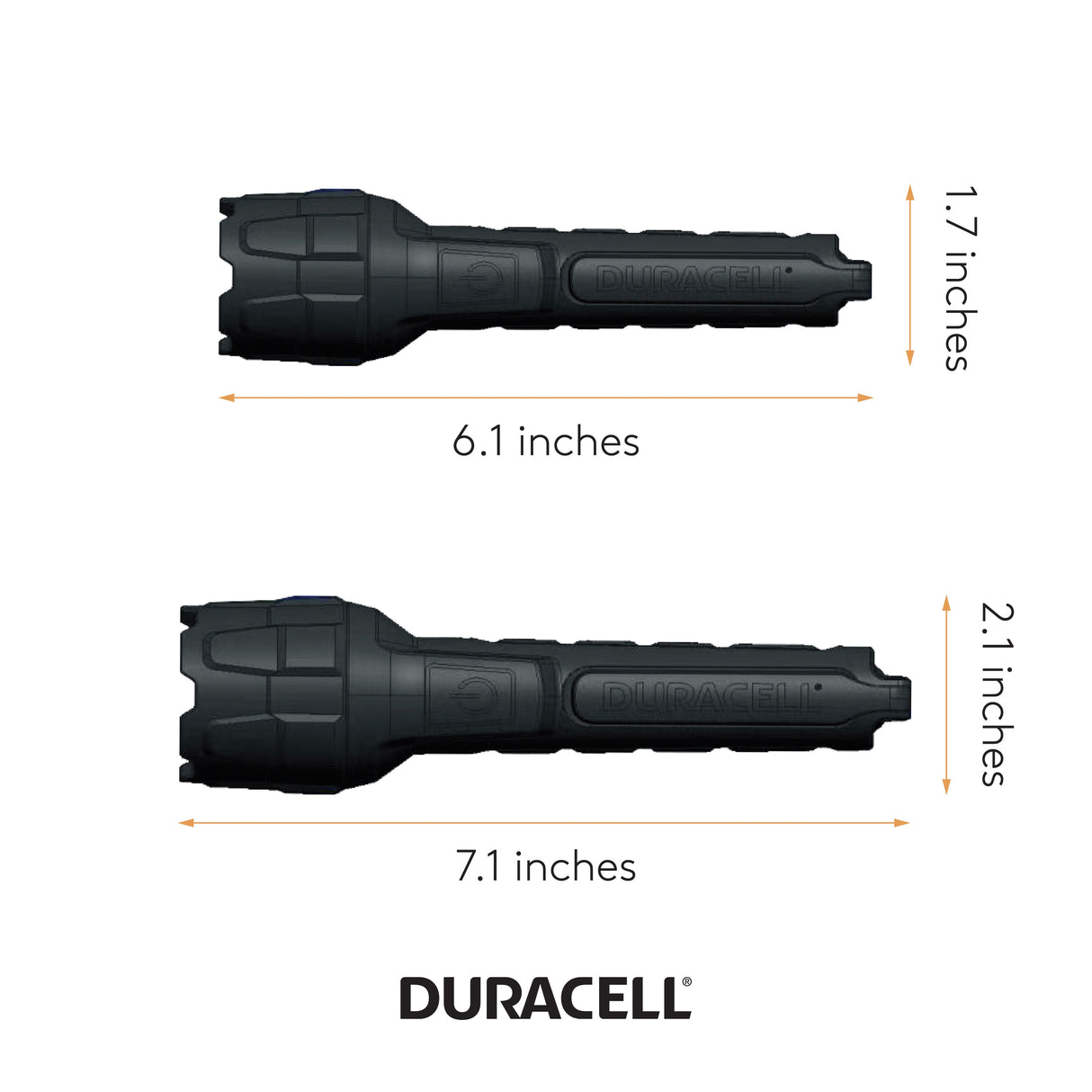 100-Lumen 1 Mode LED Flashlight 8784-DF10080