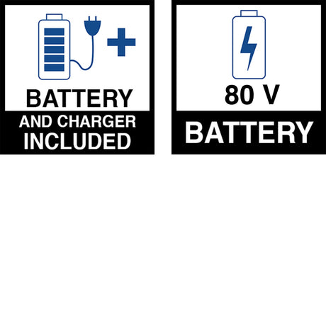 80-volt 10-in 2 Ah Battery Pole Saw (Battery and Charger Included) KPS 2081-06