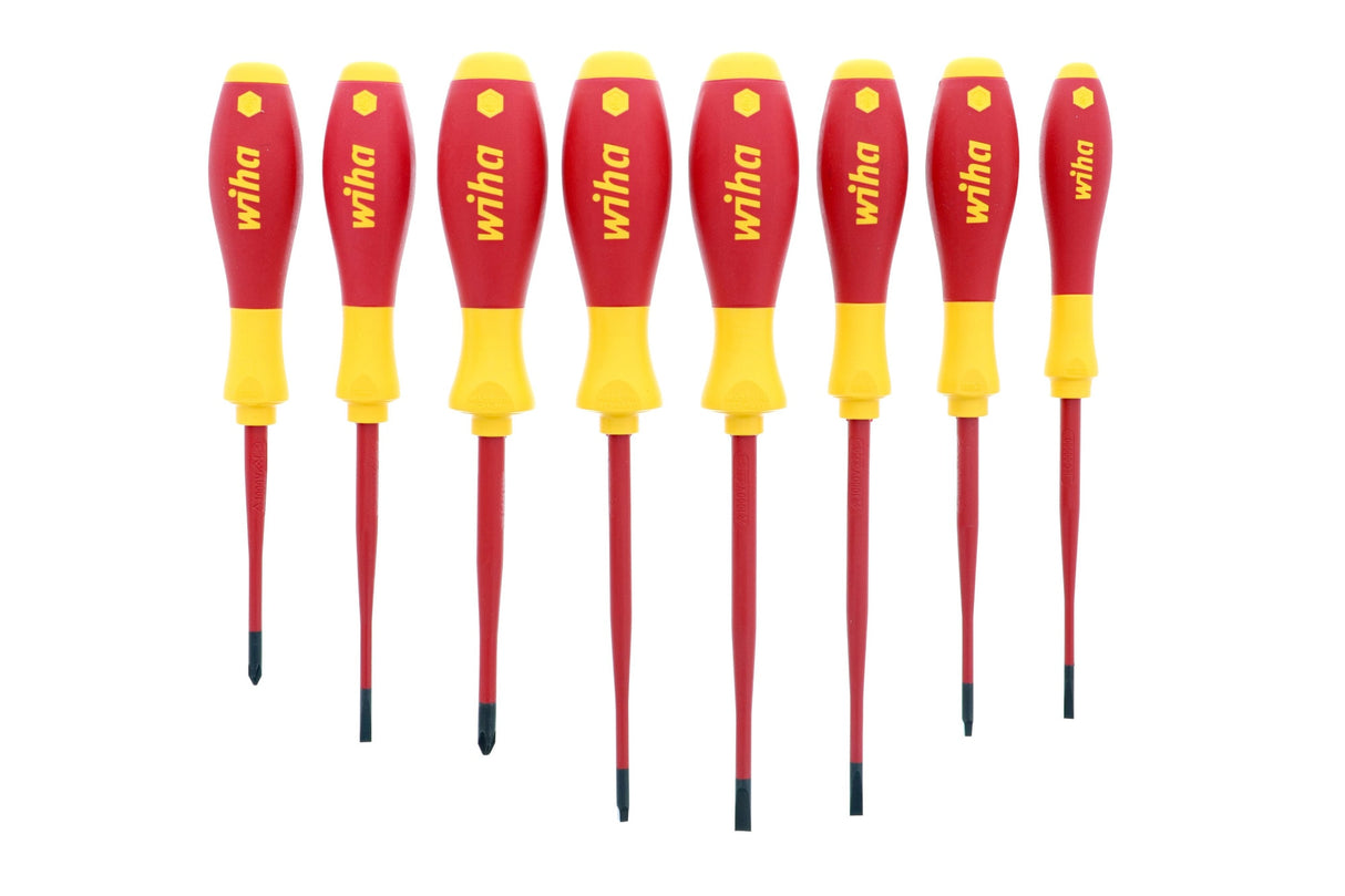 8-Piece Composite Handle Assorted Drive Screwdriver Set 32197