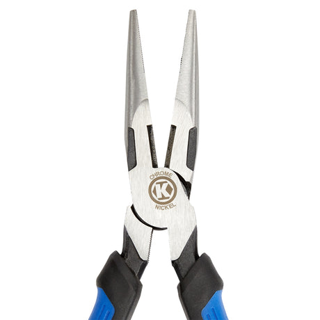 8-in Long Nose Pliers 8-in Home Repair Needle Nose Pliers with Wire Cutter 55738