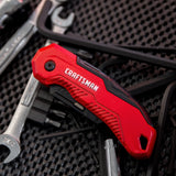 3/4-in 1-Blade Folding Utility Knife with On Tool Blade Storage CMHT10930