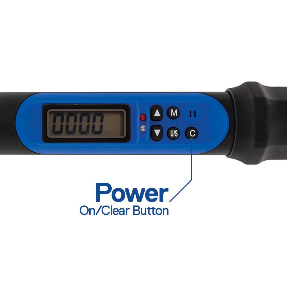 3/8-in Drive Digital Torque Wrench (5-ft lb to 100-ft lb) 81731