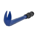 12-in Nail Puller Digging Bar, Steel, Blue, Cushion Grip, Forged 5/8-in Hex Steel NP12G