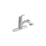 Renzo Pullout Kitchen Faucet Chrome 1 Handle Low Arc CA87316C